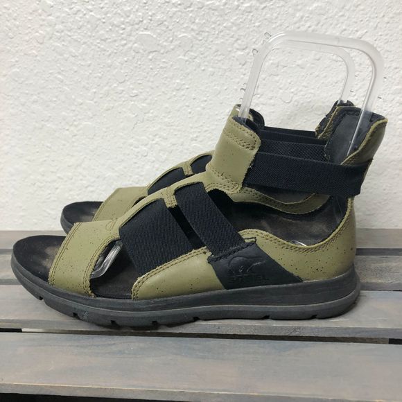sorel explorer gladiator sandals